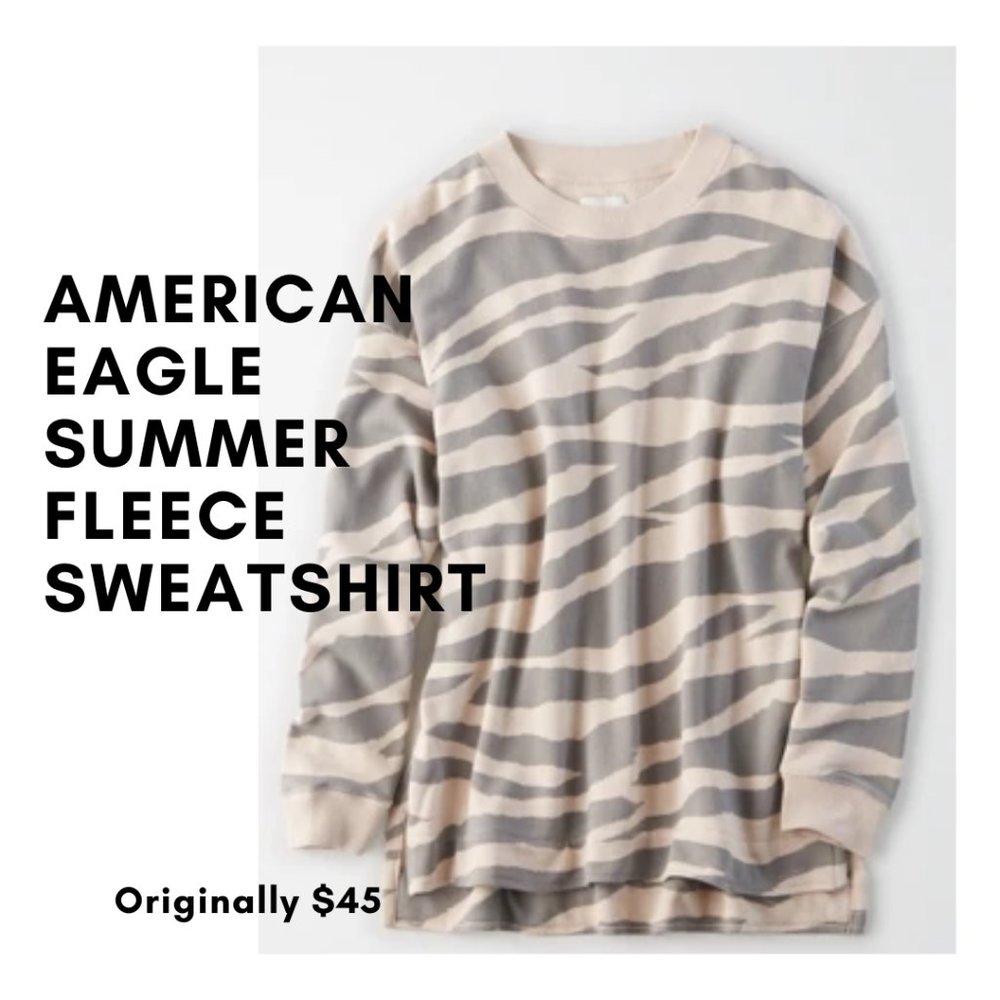 AE SUMMER FLEECE SWEATSHIRT